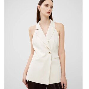 FRENCH CONNECTION Harrie Sleeveless Blazer Top
